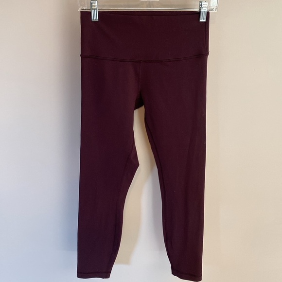 Lululemon Align Wunder Train High Rise Leggings Purple - Picture 8 of 10